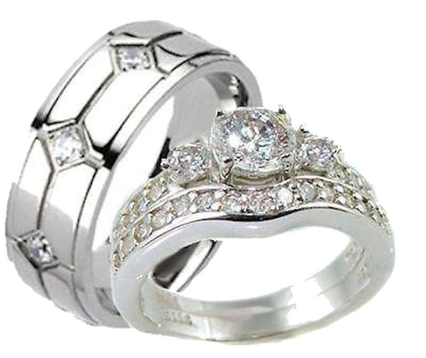 Sears his and hers wedding rings hotsell