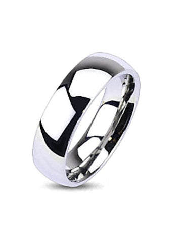 Men's Titanium Wide Wedding Band Engagement Ring - Edwin Earls Jewelry