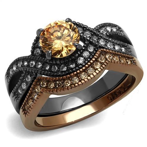 Chocolate cz rings discount