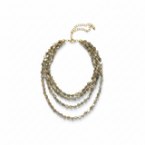Mother of Pearl Shell Necklace | Handmade Statement Necklace