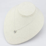 Silver Necklaces & Pendants with Decorative Design and Center Stone
