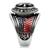 Men's United States Marines Class Style Ring in Stainless Steel Class Style Ring