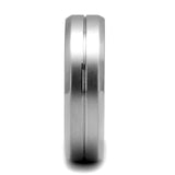 Men's Stainless Steel Brushed Finished Wedding Ring Band  Sizes 8-13