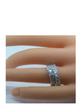 His Hers Wedding Ring Sets Cz  Matching Wedding Ring Set - Edwin Earls Jewelry