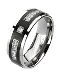 3 pc His Hers Wedding Rings Sterling Silver Cz Cubic Zirconia Wedding Ring Set - Edwin Earls Jewelry